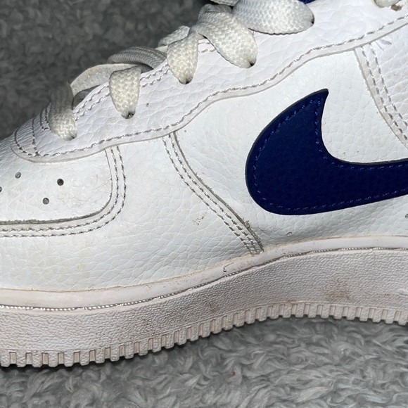 Nike Air Force 1 Low White Navy Red Youth‎ Size 6Y CT3839 101 Sneakers - Picture 9 of 12